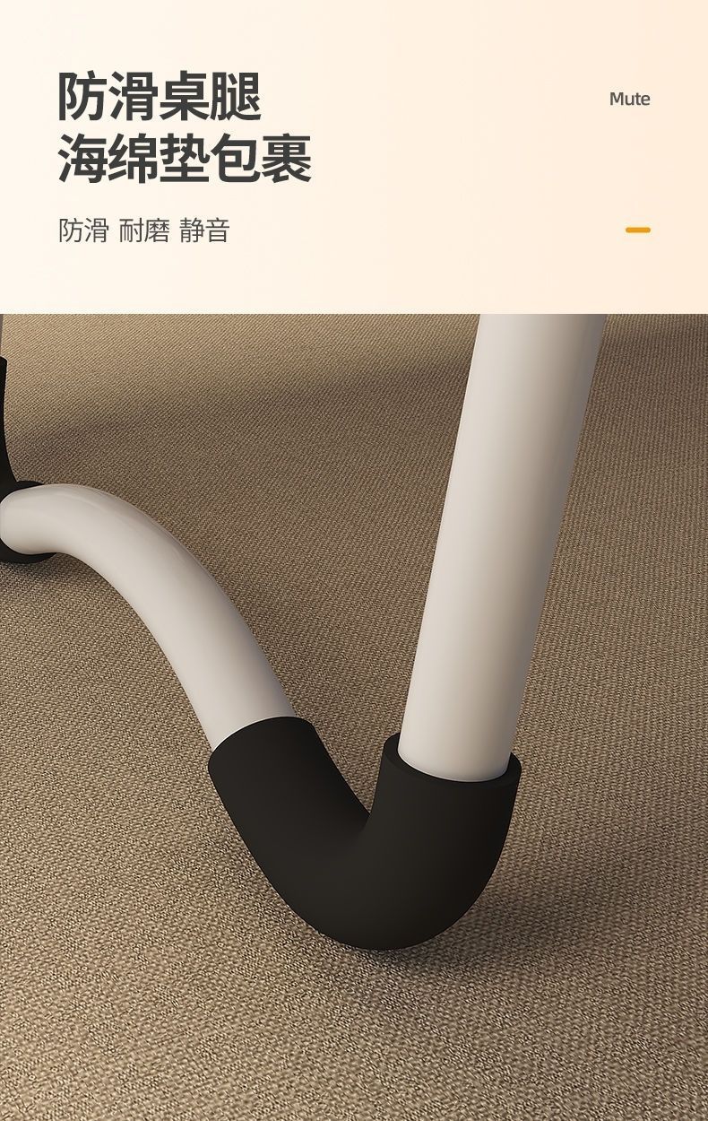 可折叠床上书桌宿舍小桌子学生学习桌坐地懒人折叠桌 家用简约小书桌宿舍学生学习写字小桌板详情10