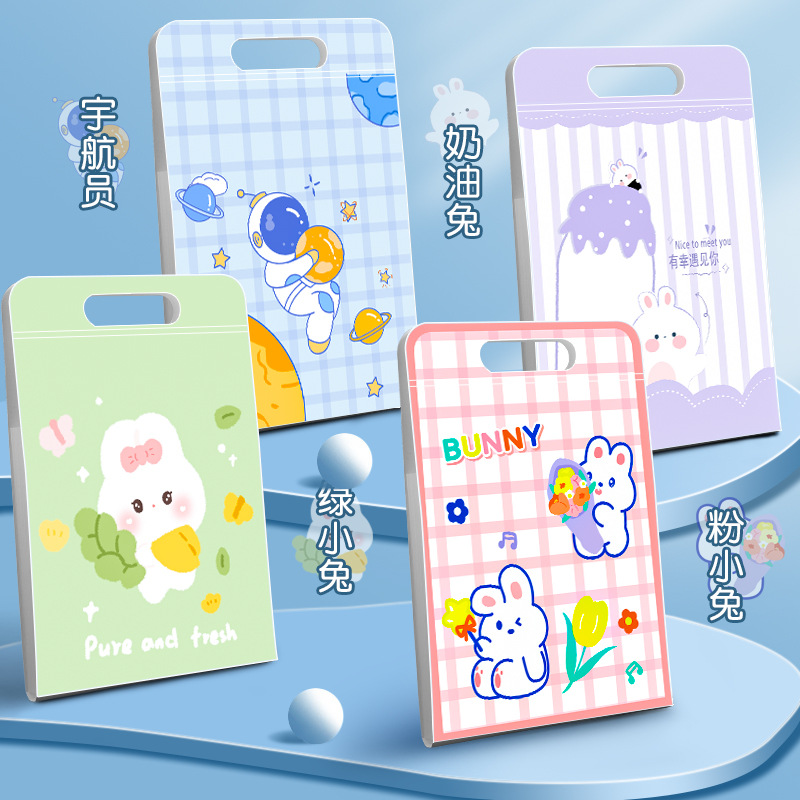 手提式风琴包13格学生试卷收纳袋多层大容量文件袋竖式卡通文件包详情2