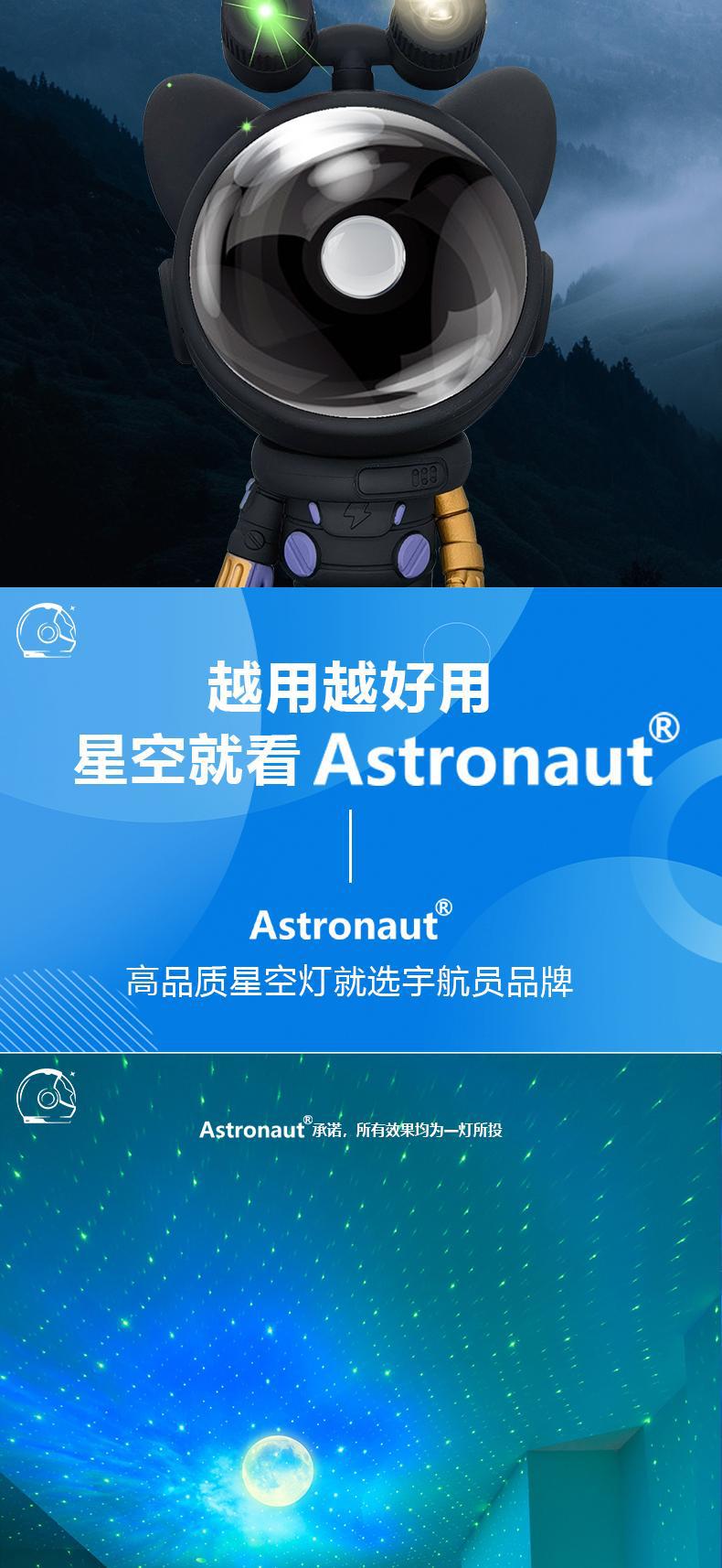 亚马逊跨境新款星空投影灯房间卧室天花板氛围灯节日礼物星空灯详情3