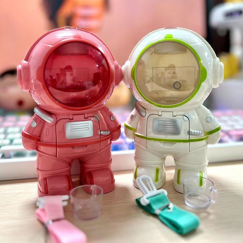 Astronaut, astronaut, cute children, water dispenser, drinking robot, drinking toy, water cup pic 3