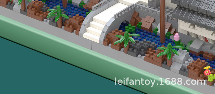 Large-sized Suzhou Dream Garden Chinese-style architectural puzzle micro-particle assembly building block toy gift display model pic 11