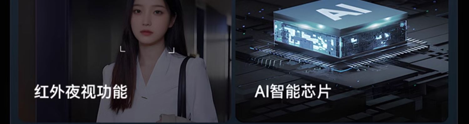 Black smart door lock, 3D facial recognition, large visual screen, digital keyboard, fingerprint recognition pic 5