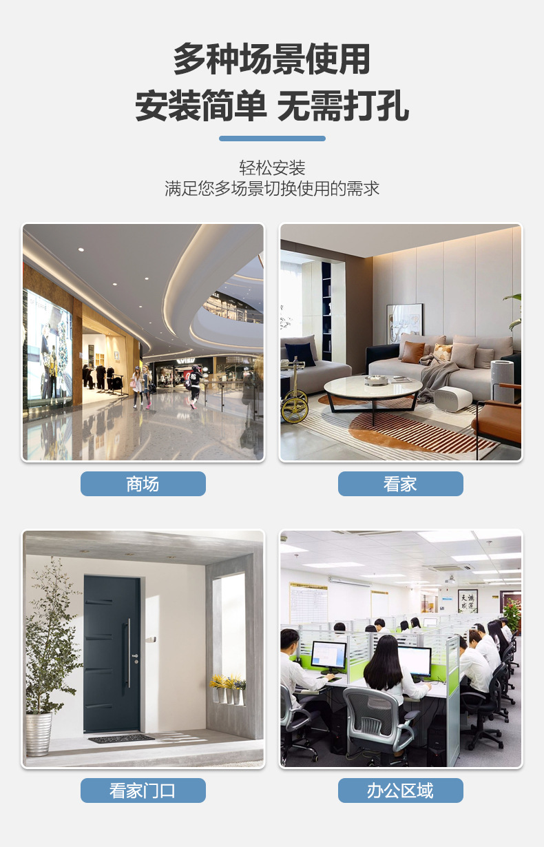 智能无线A9监控摄像头卡扣款家用wifi无线远程夜视A9监控摄像头详情9