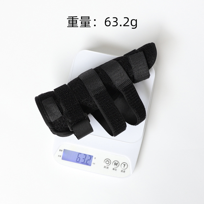 The new cross-border hand protection aluminum strip supports the movement fixation clamp, finger cots and Velcro, which are adjustable and breathable pic 7