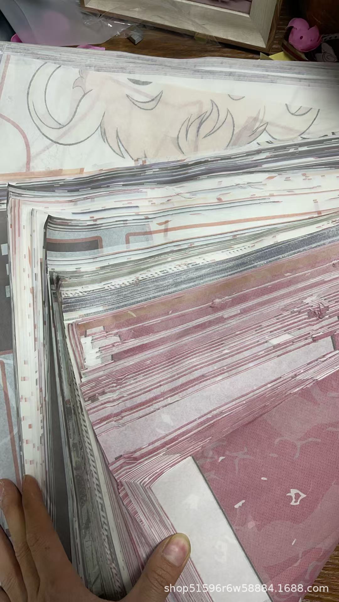 工厂直销塞包纸印花新闻花纸塞鞋填充纸瓷器餐具防潮玻璃隔层纸详情6