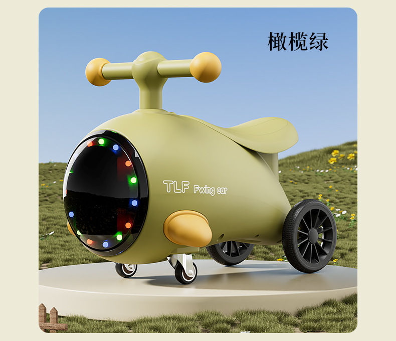 儿童滑行车新款宝宝滑行溜溜车音乐灯光万向轮小孩四轮玩具妞妞车详情14