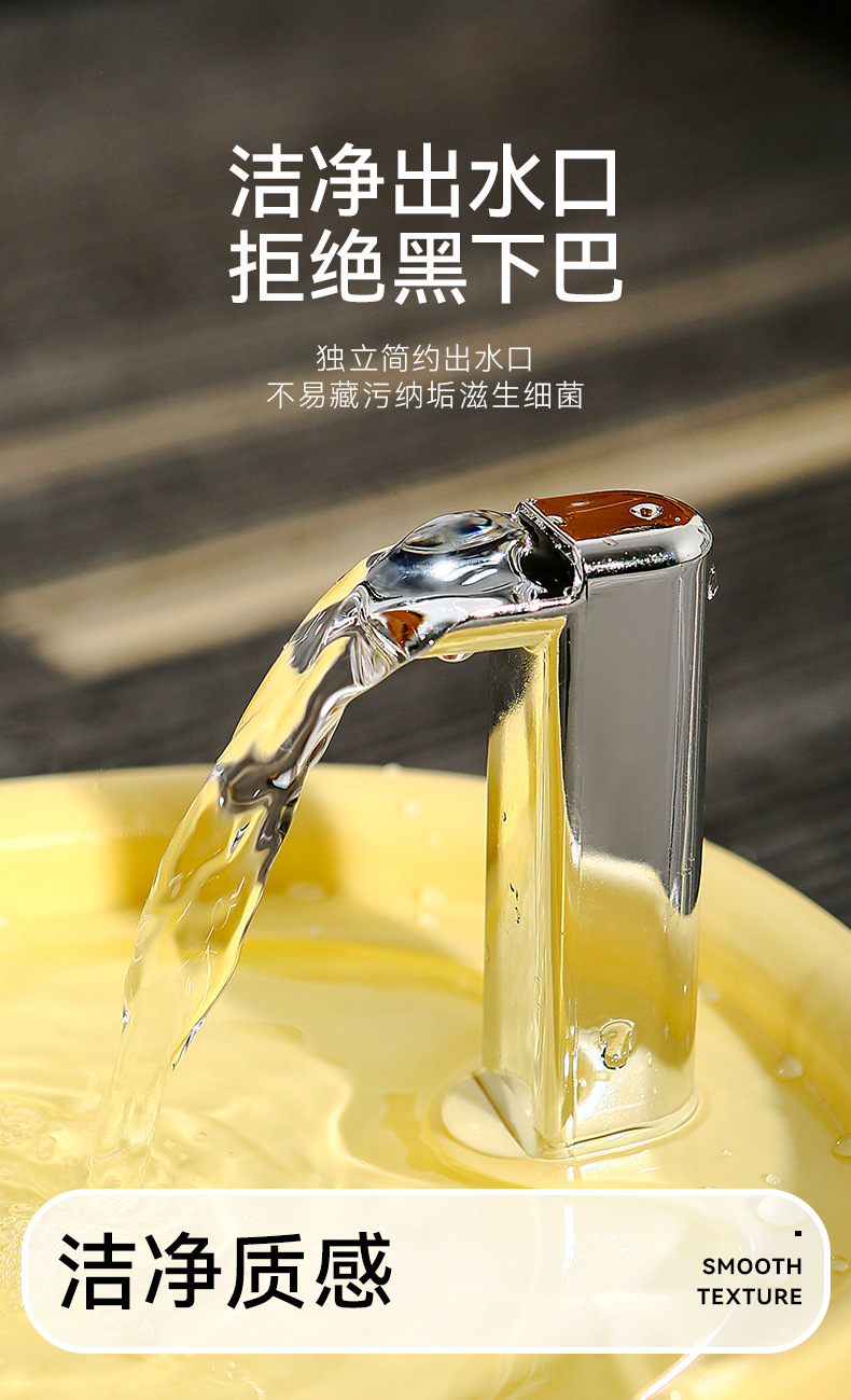 Wholesale of large-capacity automatic water dispensers for cats, dog water feeders, automatic circulation and filtration of live water, and pet water dispensers pic 6