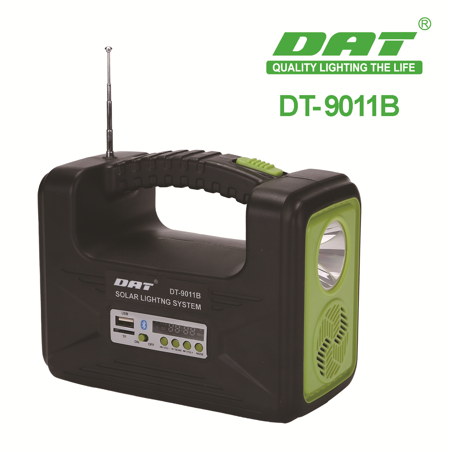 DT-9011B太阳能照明小系统带MP3可应急充电照明灯蓝牙音响功能详情2