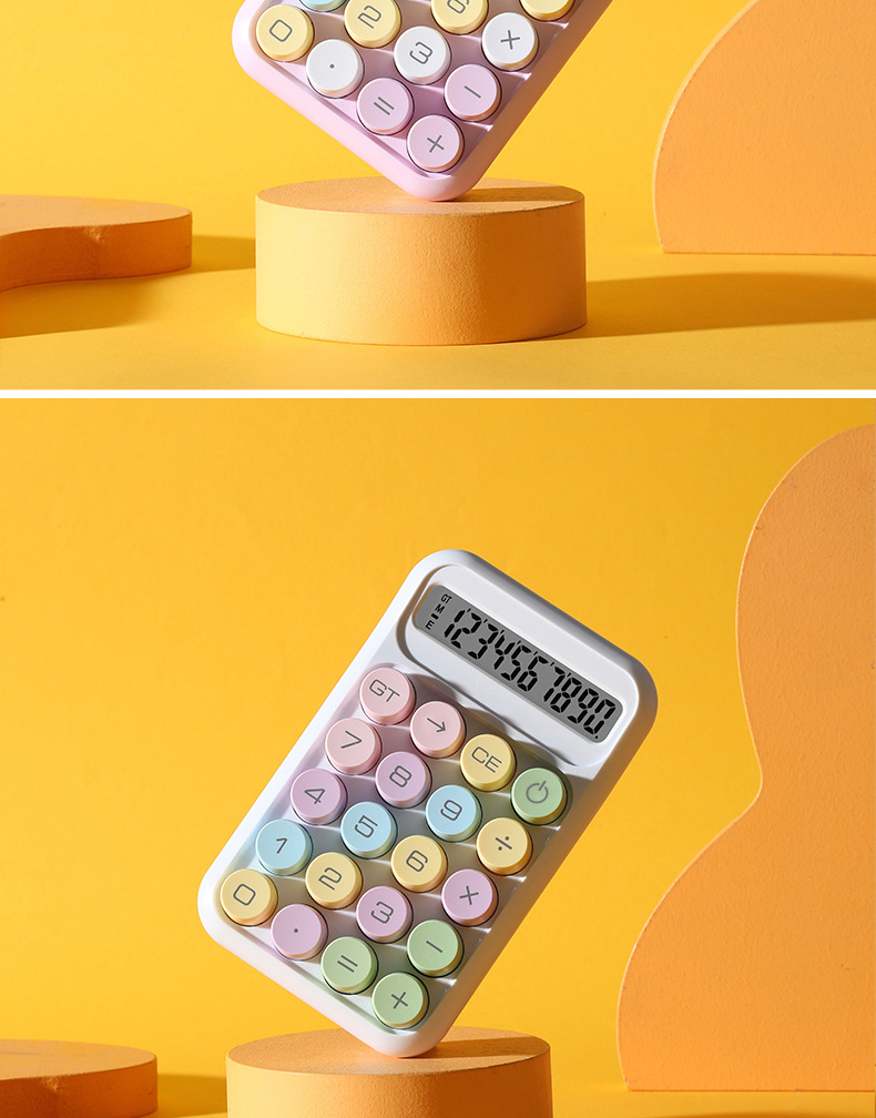 819MAX Dopamine Calculator, student portable mechanical keyboard, 10-digit calculator, exam accounting calculator pic 14