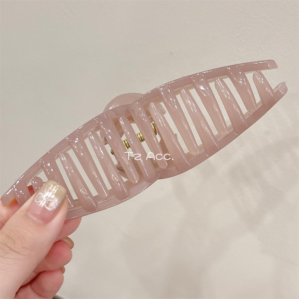 Thickened large grabber 13cm, shark clip at the back of the head, new style with abundant hair volume, hair accessory, hairpin, simple and fashionable hair claws pic 4