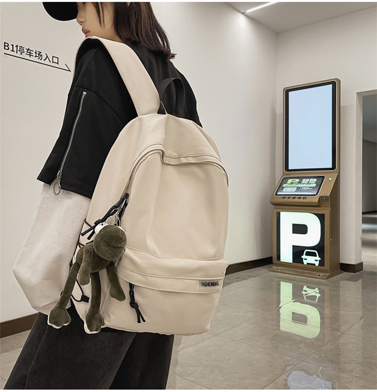 书包男大学生 简约日系ins高中初中生运动双肩包中学生电脑背包女详情19
