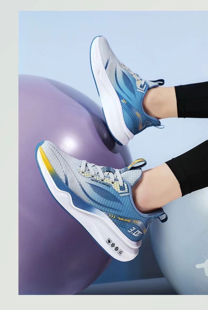 男鞋春季新款网面超轻跑鞋运动鞋透气减震软底学生鞋轻便跑步鞋详情10