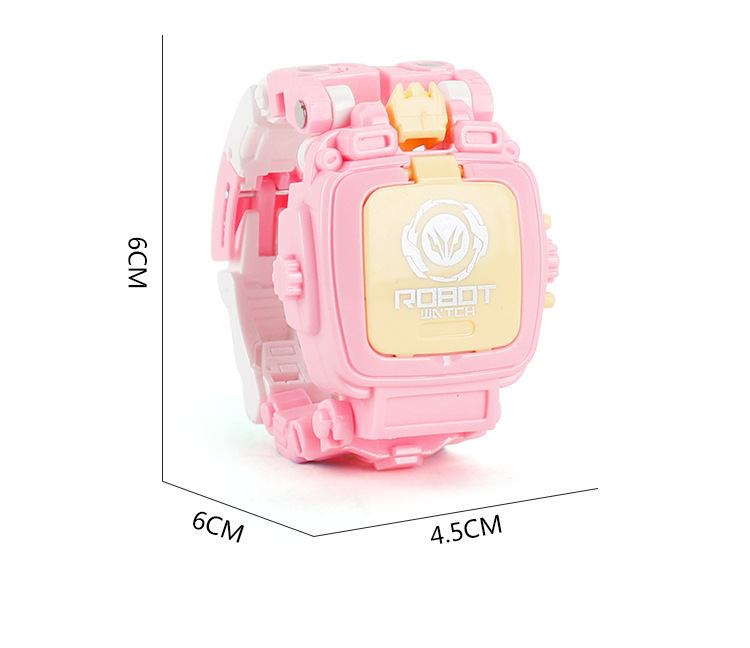 儿童变形手表电子玩具扭蛋机幼儿园礼物 趣味变形机器人电子手表详情13