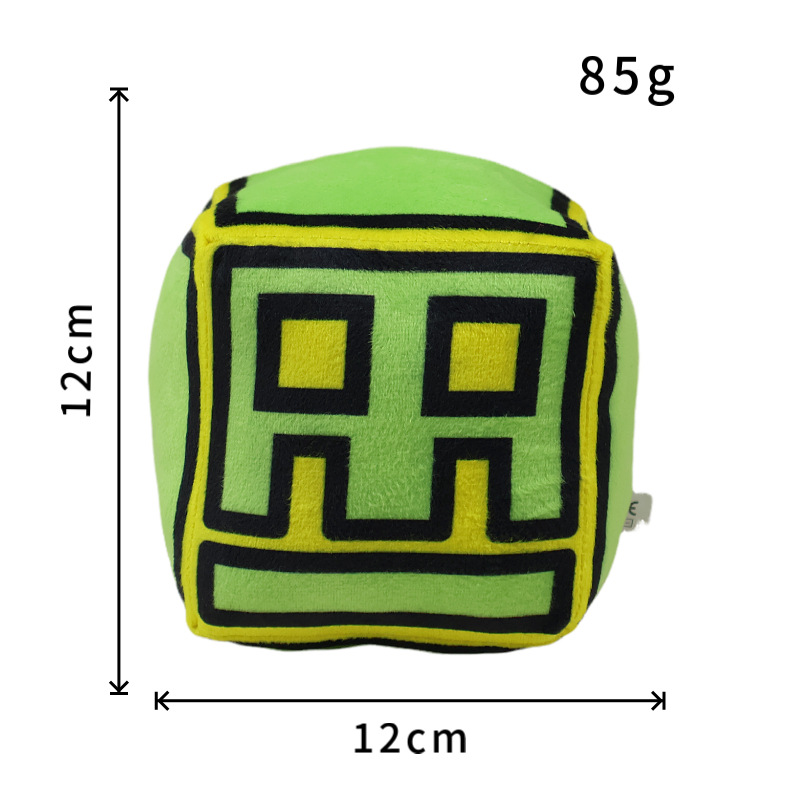New cross-border geometry dash plush geometry Dash game plush toy doll pillow pic 8