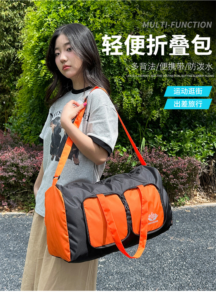 Yitu Warner Heim storage bag, large-capacity hand-held outdoor picnic bag, single-shoulder travel bag, fitness bag, luggage bag pic 1