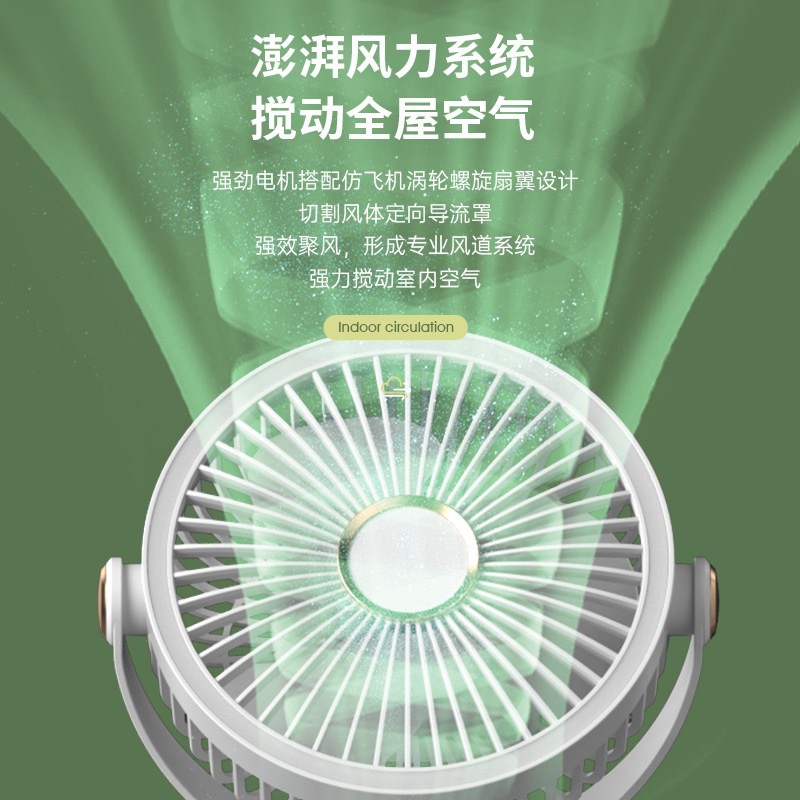 New cross-border bestseller, portable charging usb desktop fan for office, dormitory and home use pic 14