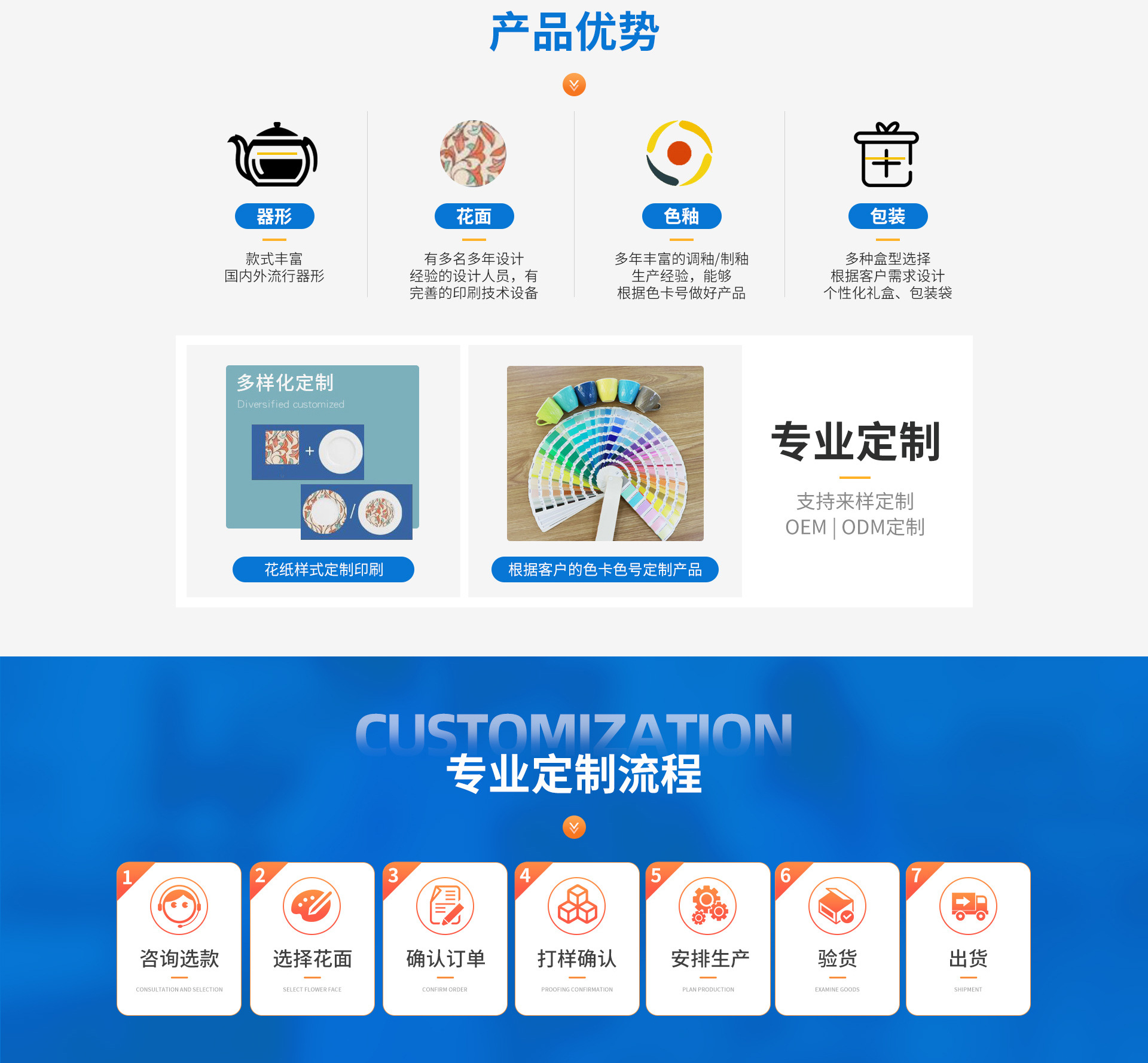 Foreign trade ceramic tea sets, high-temperature resistant flower and plant teapots, mother and child teapot sets, can be equipped with logos pic 2
