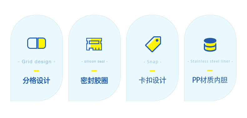 学生带饭餐盒可微波加热饭盒送饭专用分格式上班族密封便当午餐盒详情3