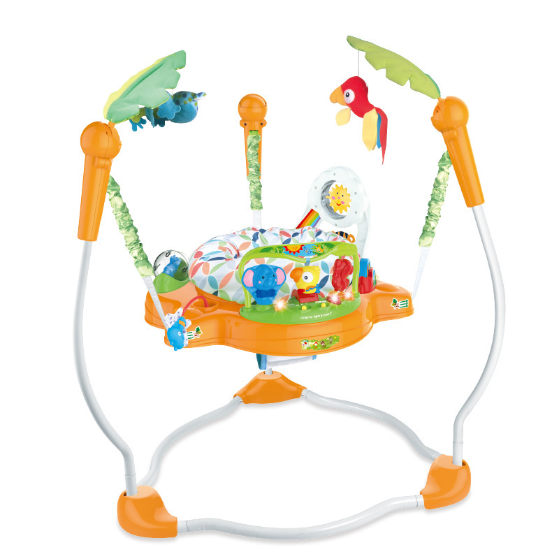 Cross-border baby jumping chair, fitness frame, music toy, newborn baby jumping park, multi-functional jumping swing pic 31