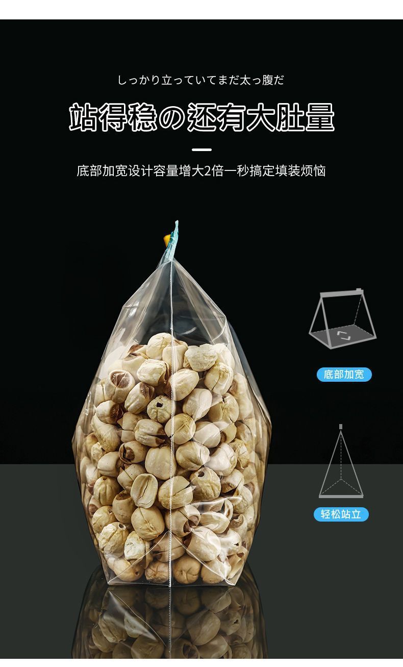 【一件代发包邮】反复使用保鲜袋冰箱专用密封袋食品级滑锁袋厚详情20