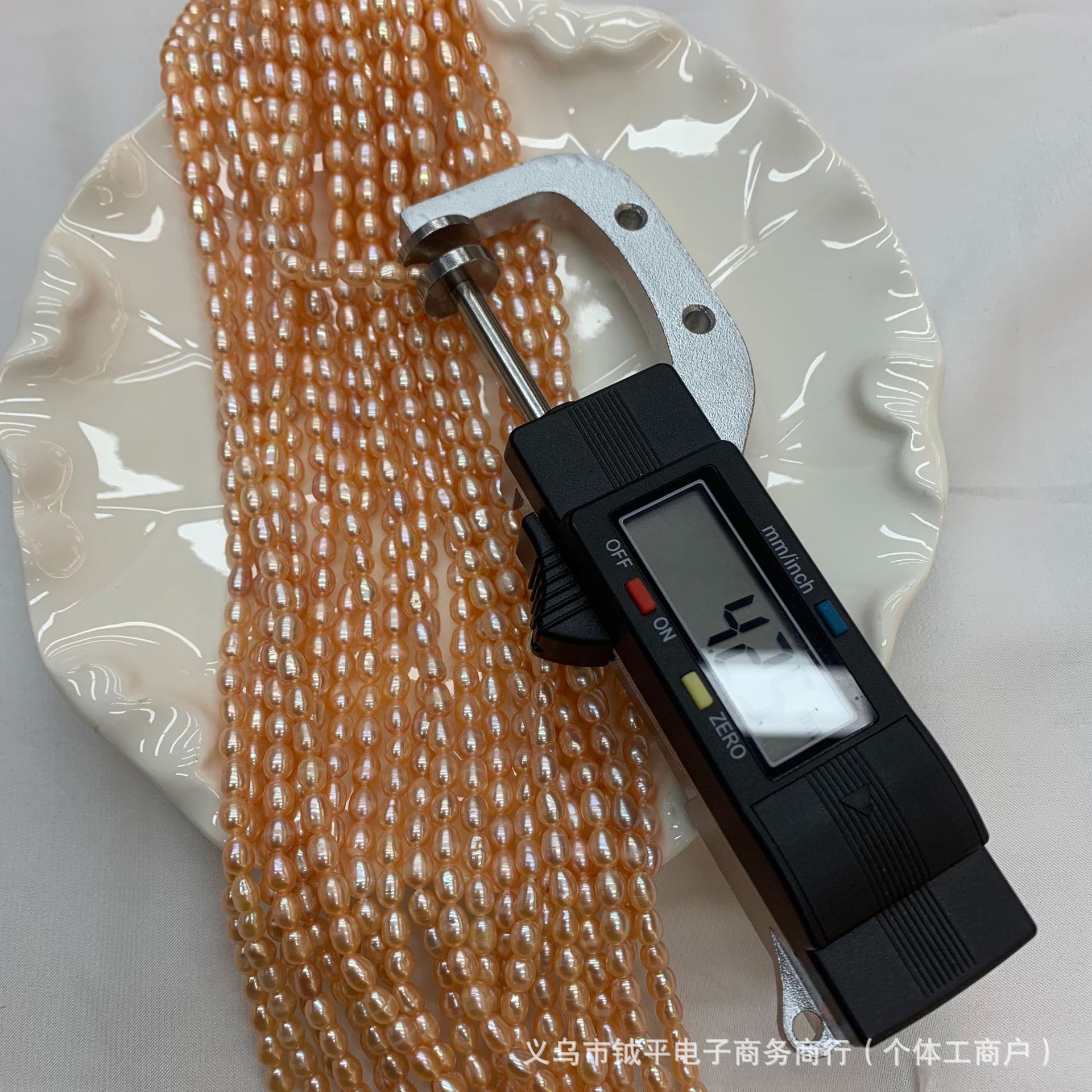 4-5mm米天然淡水珍珠项链饰品批发详情4