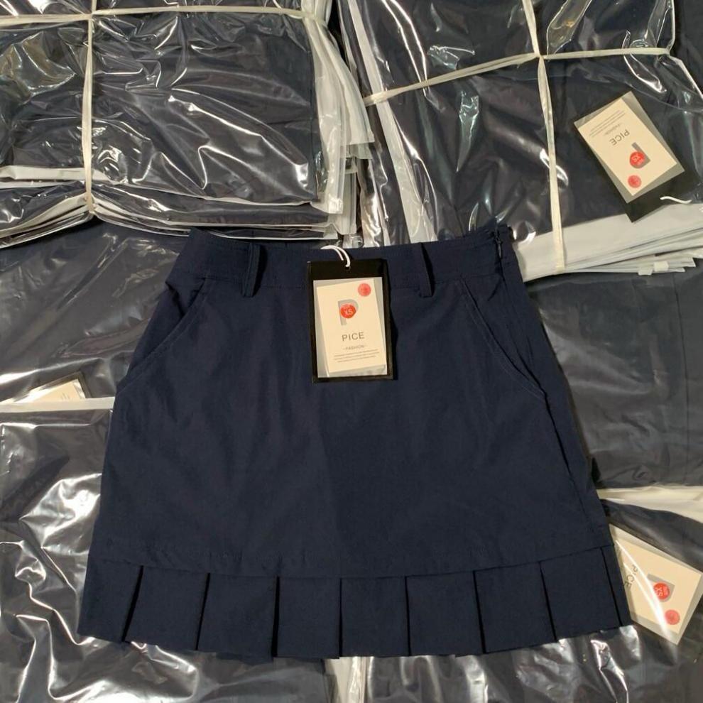 泰国中古藏青色高尔夫短裙裤裙裙子女夏季百褶裤裙2025打底半身裙详情2