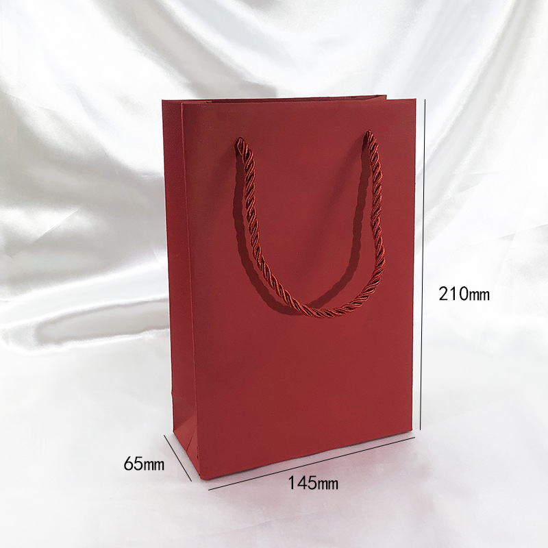 直角红色8538黄金珠宝首饰盒充皮纸包装盒戒指盒手链盒饰品盒批发详情12