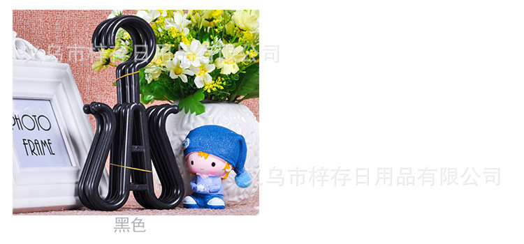 Plastic slipper hooks, supermarkets, shopping malls, household cotton shoes, sandals, flip-flops, fashionable display shoe racks, wholesale slipper racks pic 4