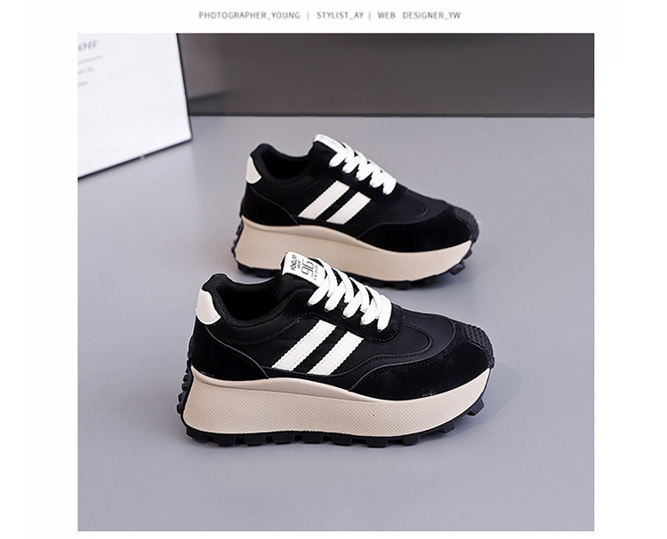 厚底小白鞋女款春季2025新款爆款运动休闲鞋百搭韩版板鞋HL-871-1详情13