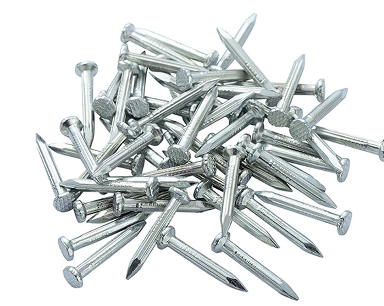 五金加硬水泥钉 铁钉水泥钉 镀锌钉子螺纹钉圆钉挂墙画钉详情9