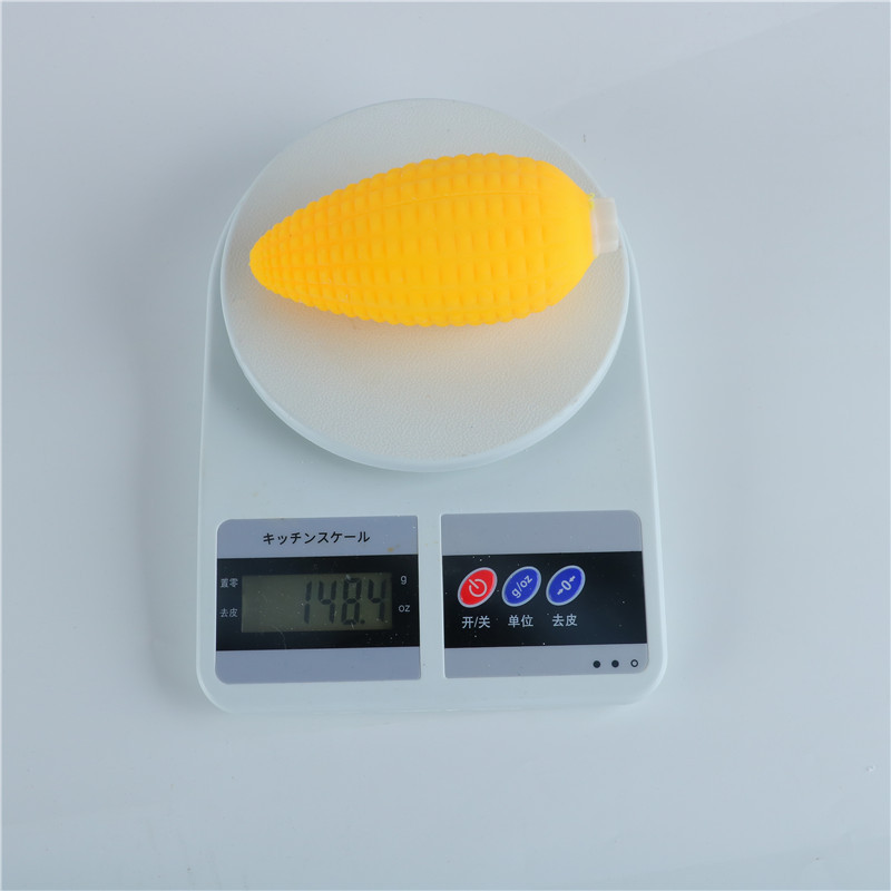 Korean version of stress-relieving simulation corn, pinching fun food toys, venting corn cobs for stress relief, tofu balls for pranks and mischief pic 11