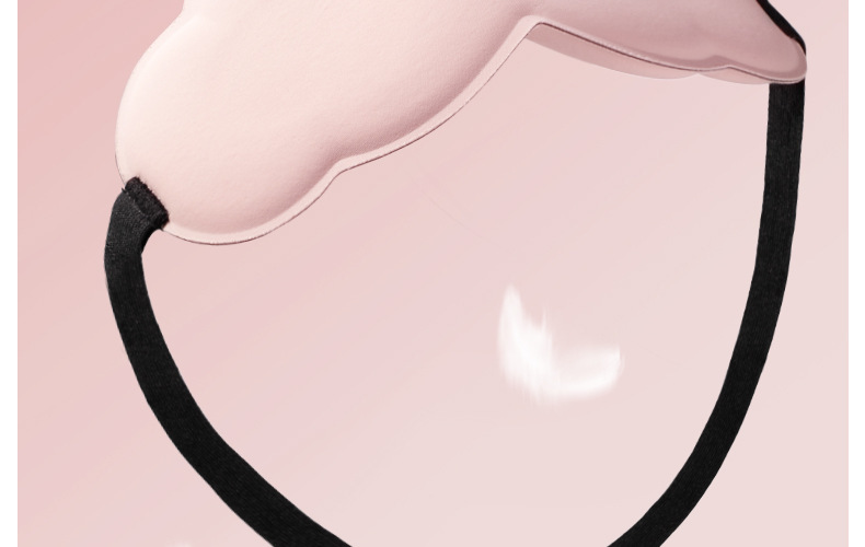 3D立体云朵睡眠眼罩双面冰丝遮光透气缓解眼疲劳不压眼午睡眼罩详情23