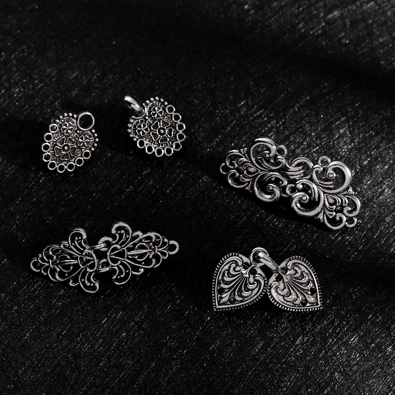 欧美复古合金毛衣夹丝巾开衫扣衬衣领夹防走光束紧夹胸针厂家直销详情24