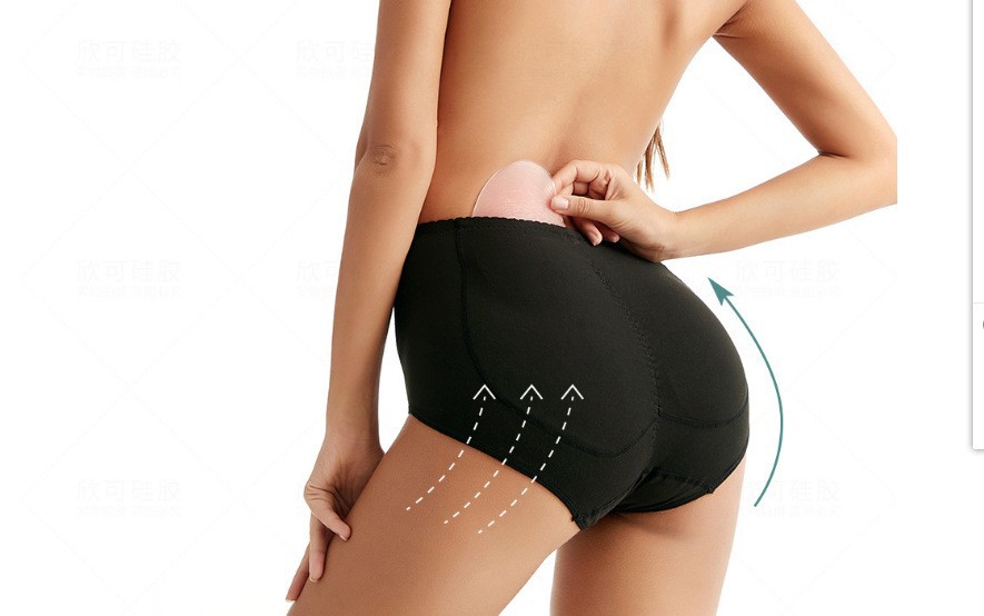 硅胶臀垫配美臀内裤200克硅胶垫跨境提臀丰臀假屁股性感美体翘臀详情13