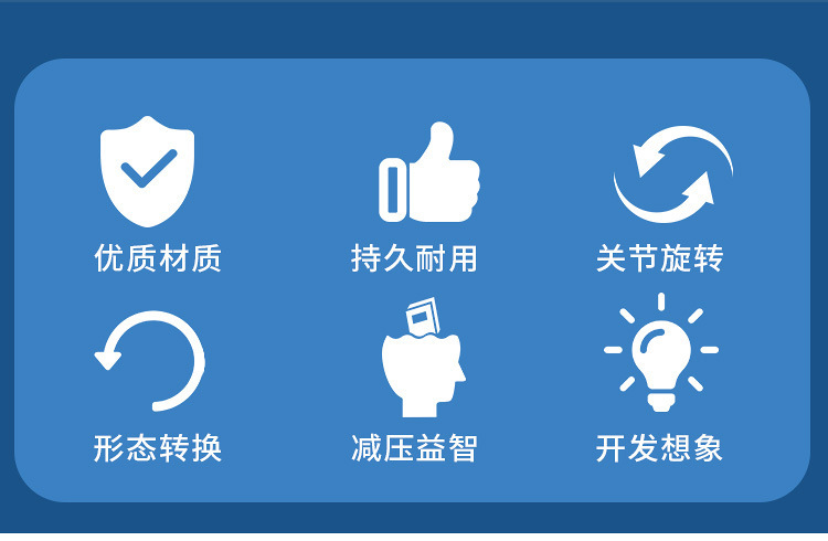 指尖陀螺玩具男孩儿童手指间旋转解压变形趣玩机械男童转转乐百变详情3