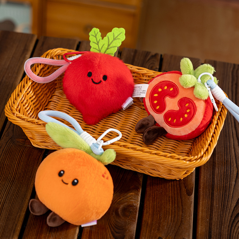 创意果蔬葱姜西红柿洋葱玩具可爱挂件毛绒玩具公仔钥匙扣玩偶详情44