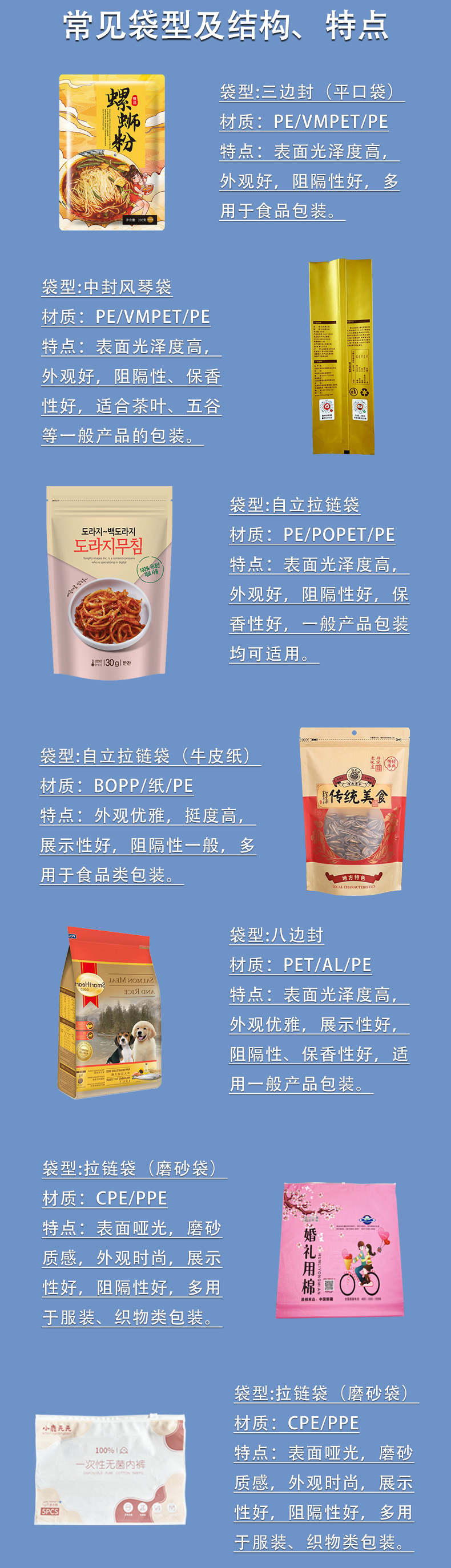 透明pe自封袋塑料包装袋食品密封袋饰品袋子塑封袋批发封口袋定制详情11