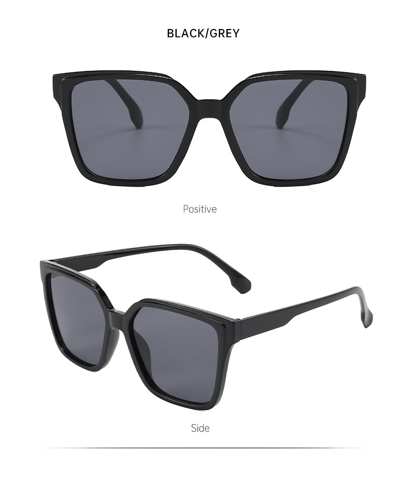 Square leopard print sunglasses for women with a high-end feel, 2025 new European and American sunglasses, UV400 sun protection retro sunglasses pic 9