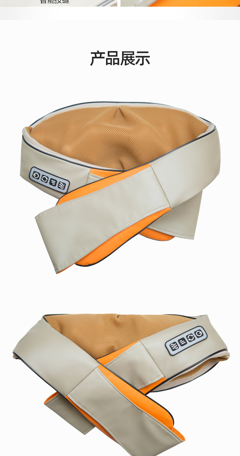 Wholesale of multi-functional U-shaped electric cervical vertebrae kneading, massaging and tapping shawls from the manufacturer pic 12