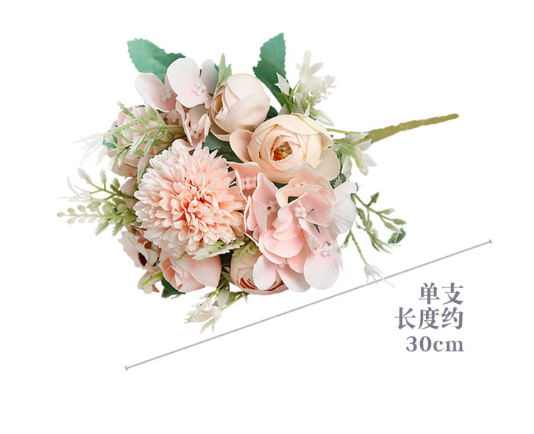 仿真花园林装饰工程户外居家摆件玫瑰厂家批发婚庆拍摄道具场景详情3