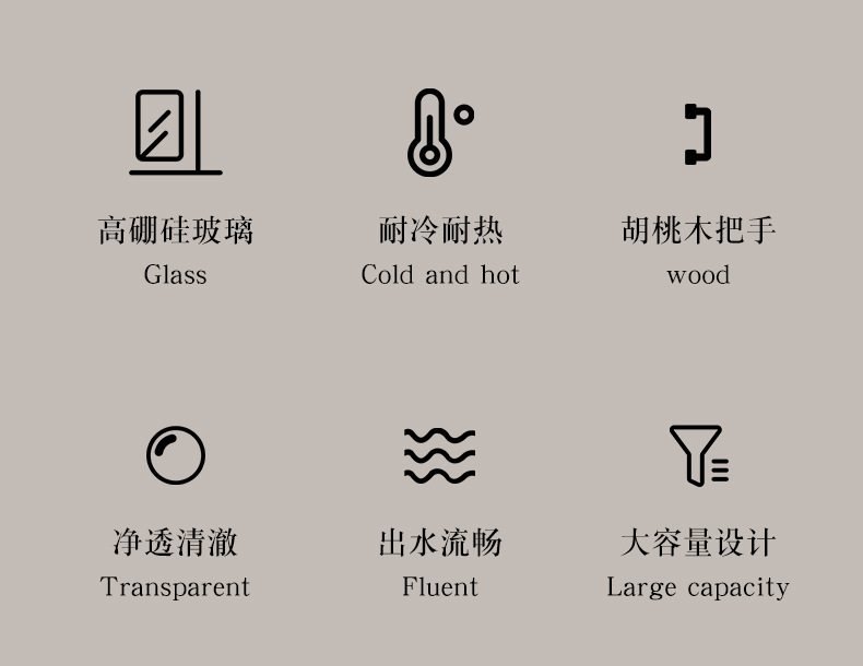 高档玻璃杯办公室个人专用耐高温茶水分离绿茶杯月牙过滤泡茶水杯详情2