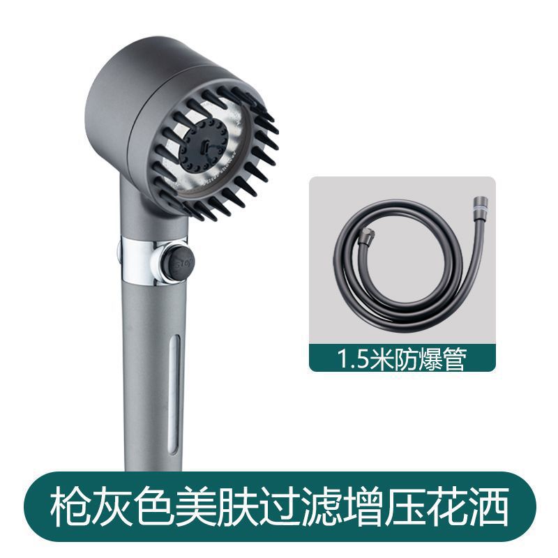 The new pressurized showerhead of Dai Spray features a three-speed water stop interface for bathing and showering, as well as a universal interface for massage pic 9