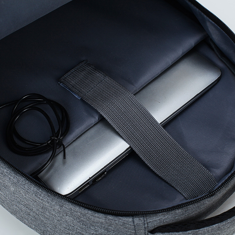 男士背包大学生双肩包简约商务电脑包大容量休闲上班通勤旅行背包详情44