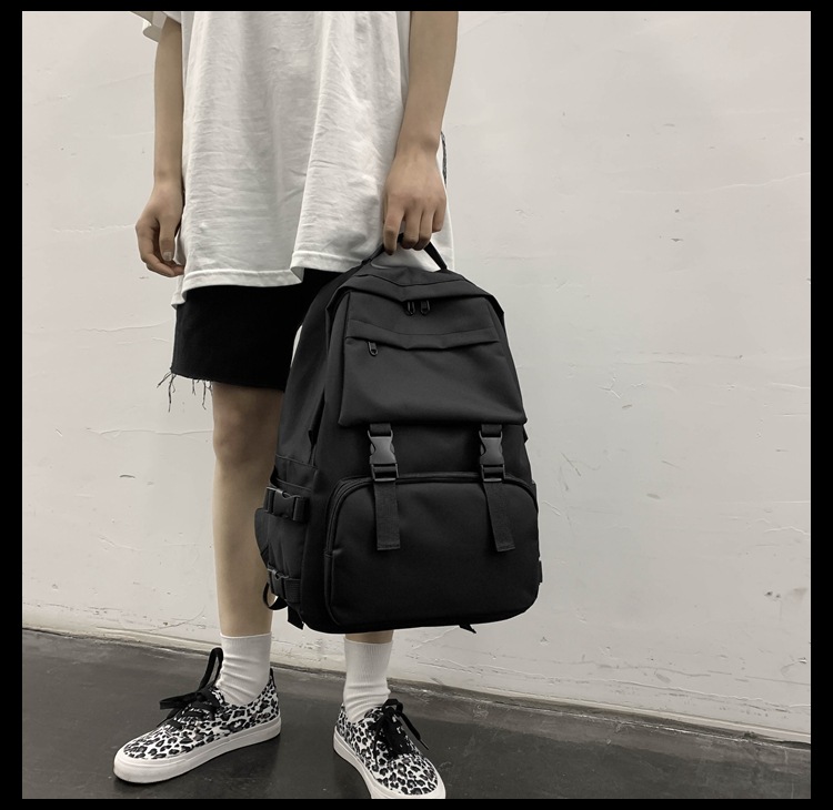 2025夏季新款学院风清新ins女包纯色日系女包大学生时尚生双肩包详情10