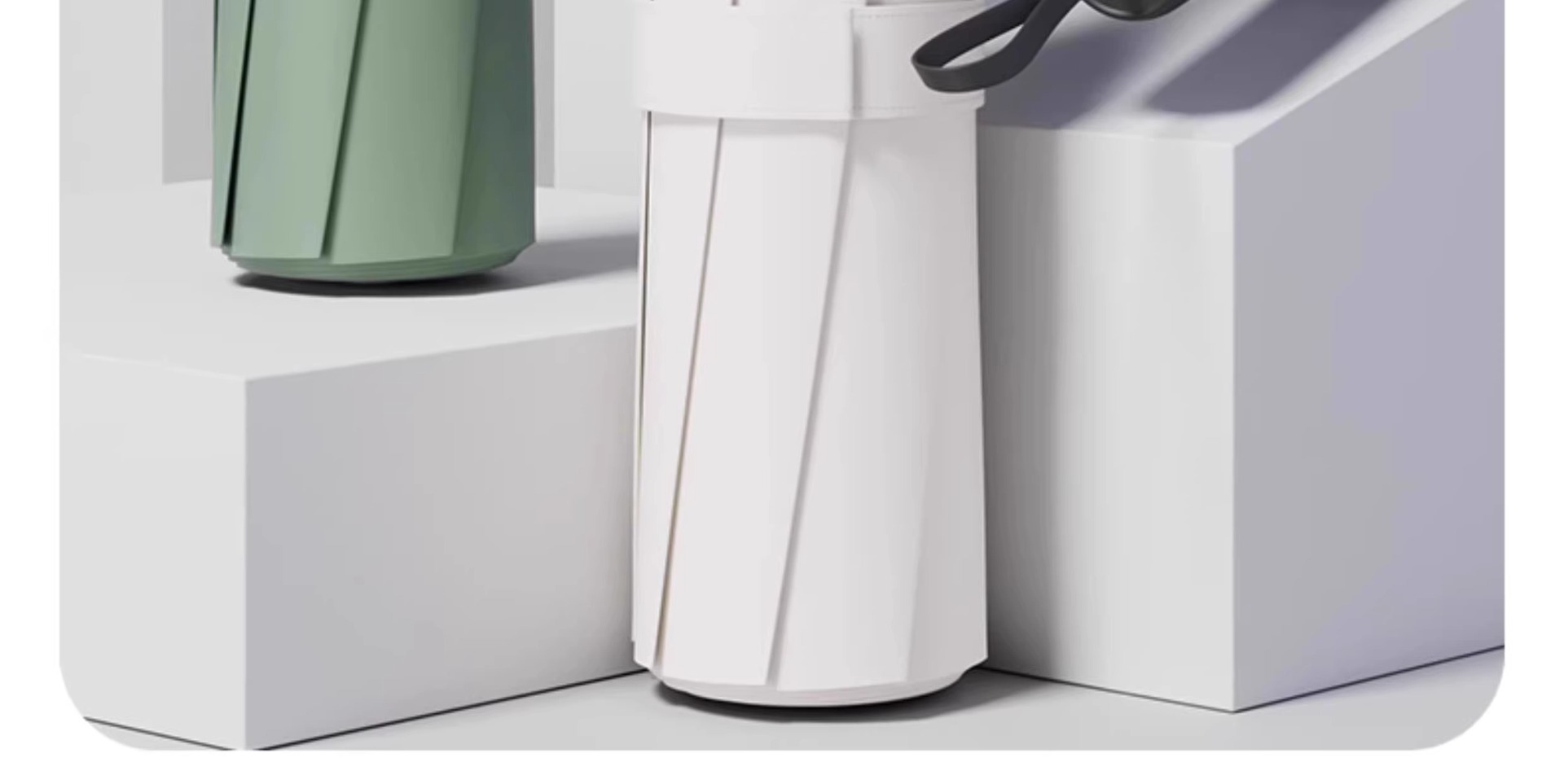 晴雨伞全自动雨伞大号加厚黑胶遮阳伞太阳伞便携防晒伞小金条手柄详情9