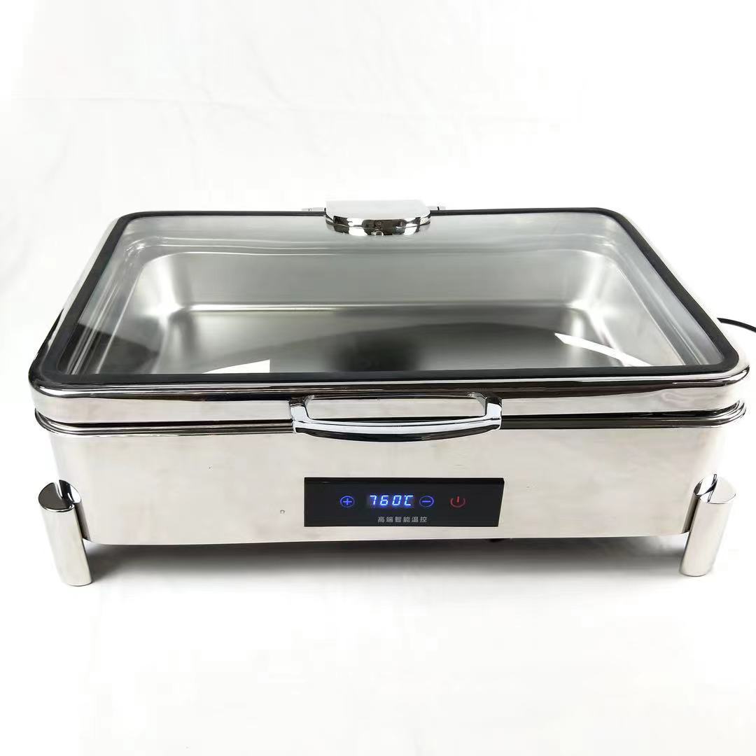 Buffet stove, stainless steel visible thickened, restaurant and hotel household insulated stove, Bufei stove wholesale, cross-border Amazon pic 7