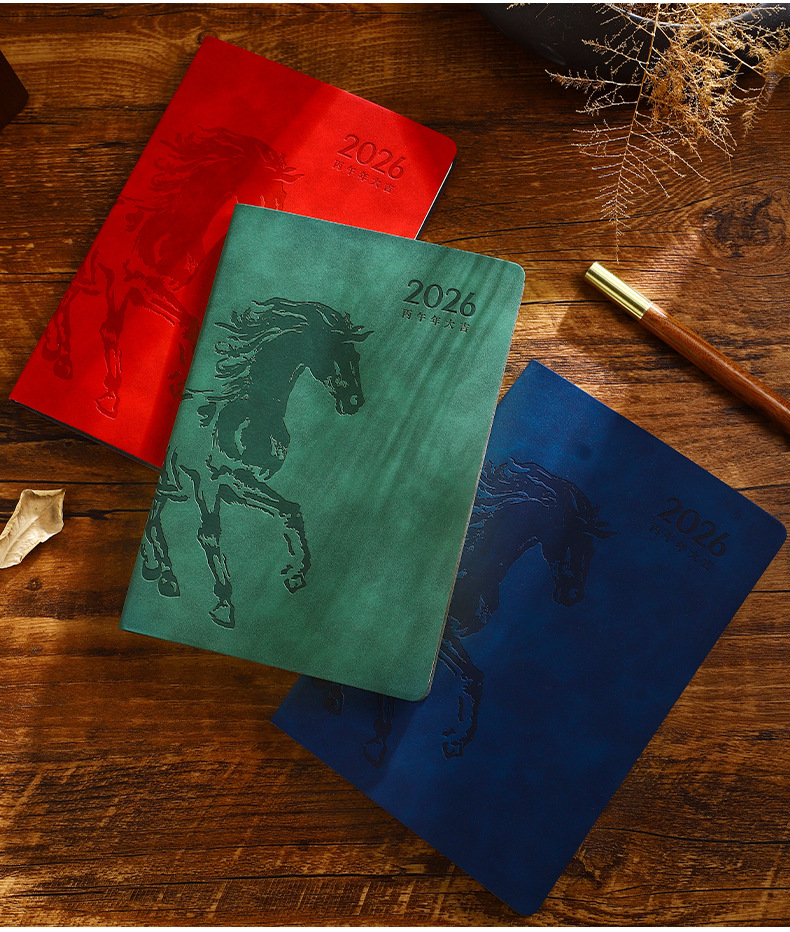 The Year of the Horse notebook gift box is a customized graduation season souvenir. The a5 notebook for achieving success in the exam can be printed with logos pic 12