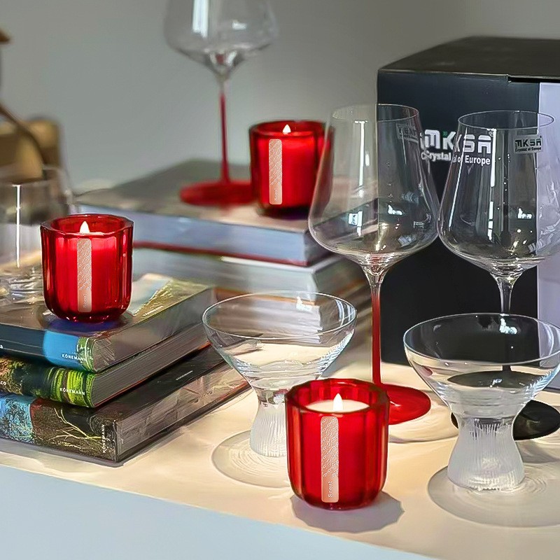High-end atmosphere scented candles, soy wax, birthday candles, wedding party scented souvenirs, home gifts for best friends pic 3