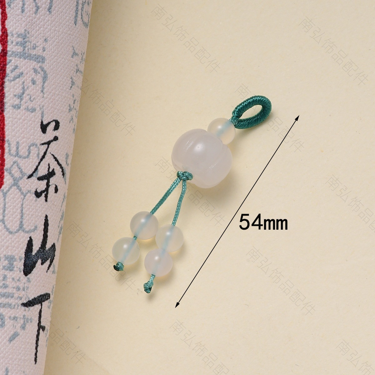 Bodhi small slipper, flower lotus pod, tulip, small flower pendant, bracelet, necklace, lily of the valley, diy accessory pic 3