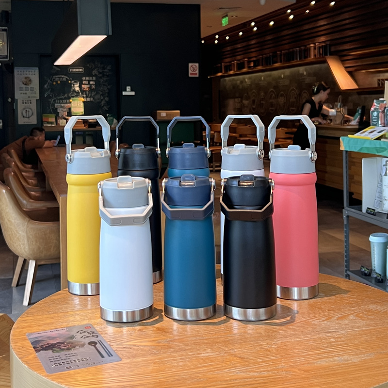 史丹利同款不锈钢汽车杯便携提手304大容量保温杯吸管冰霸咖啡杯详情9